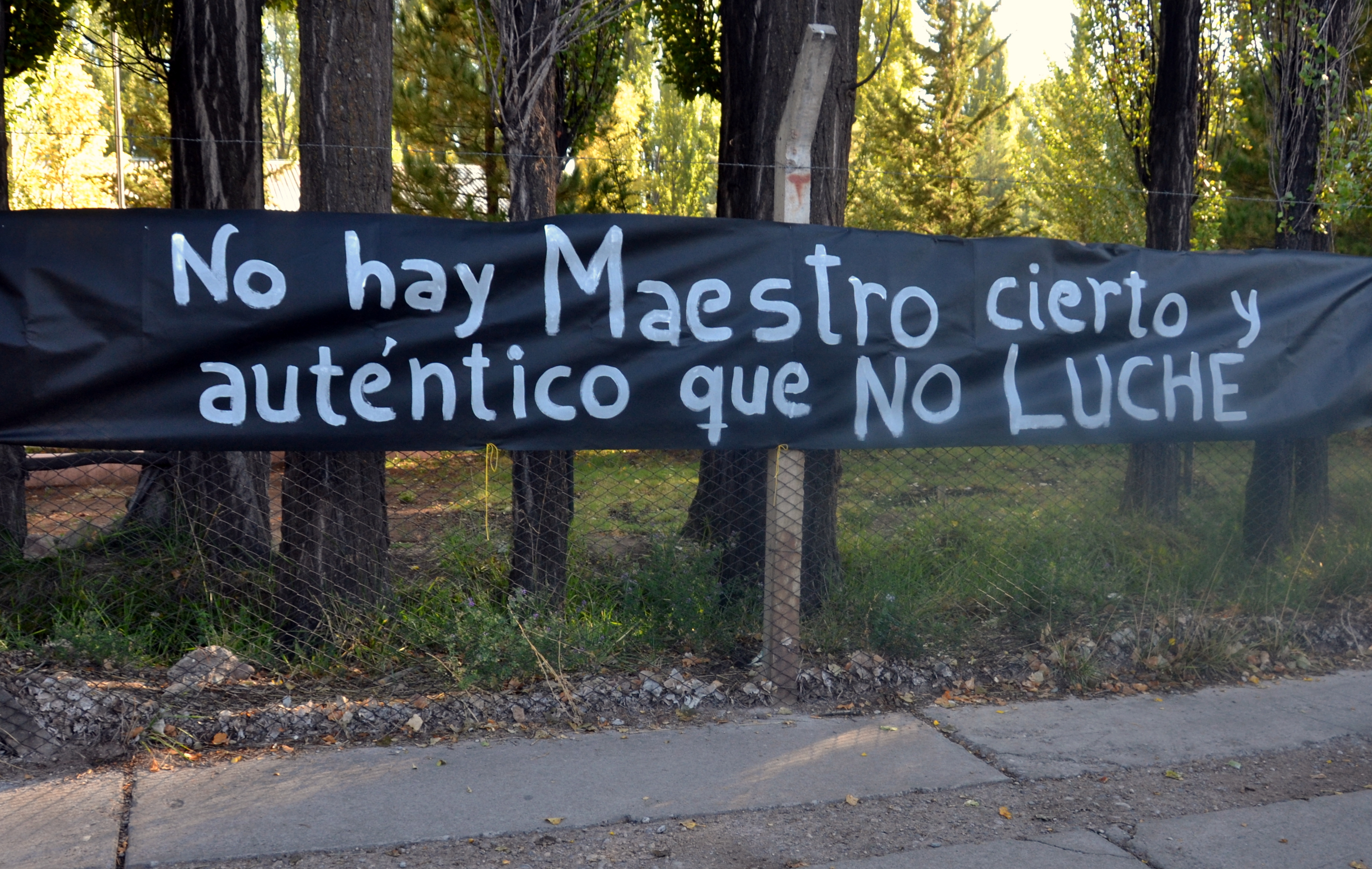 reclamo de docentes en escuela minera (3)